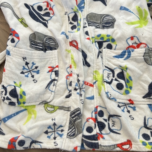 Cotton beach robe - Picture 3 of 4